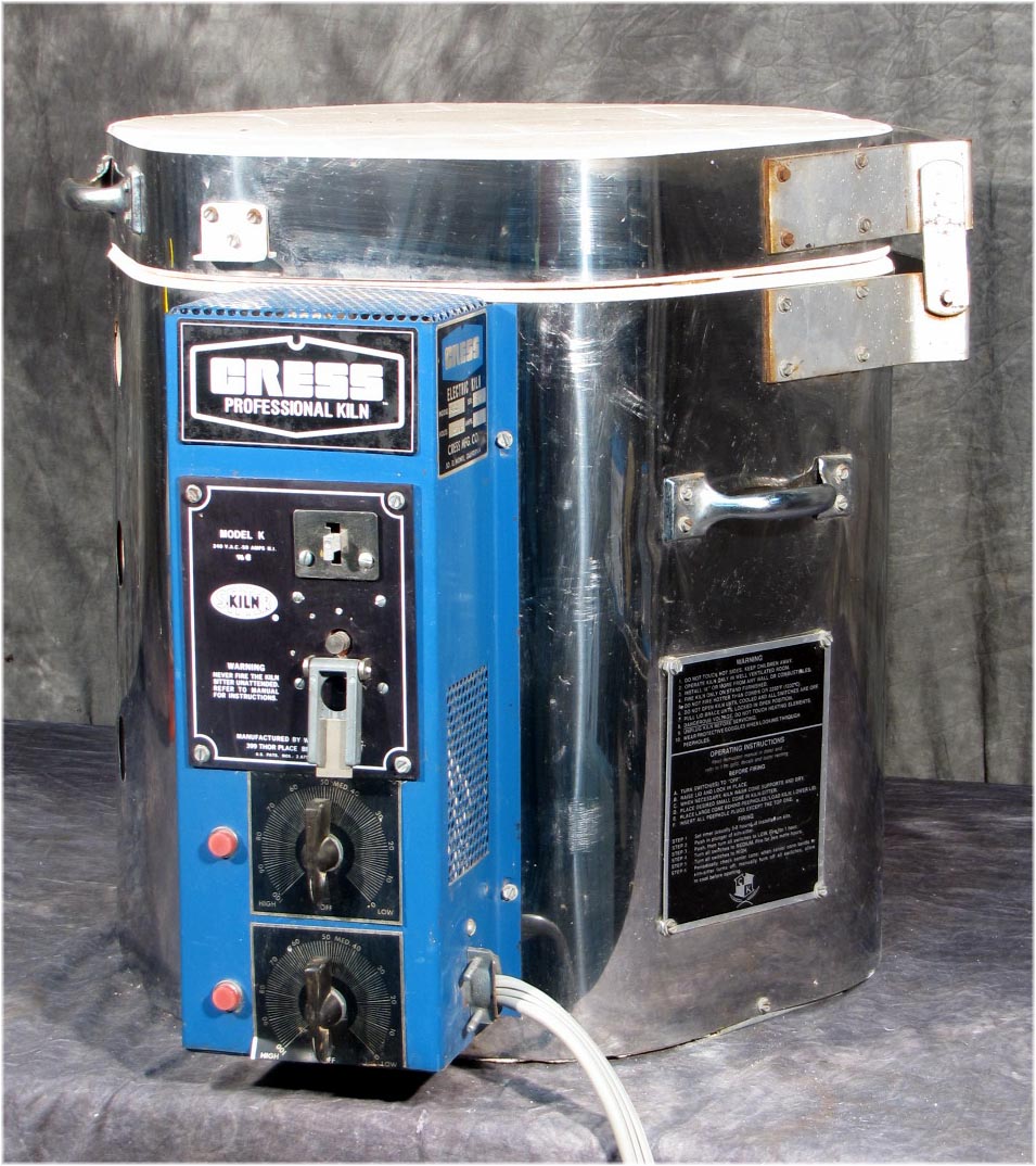NICE CRESS B1411 115V ELECTRIC CERAMIC KILN with MODEL "K" KILN SITTER