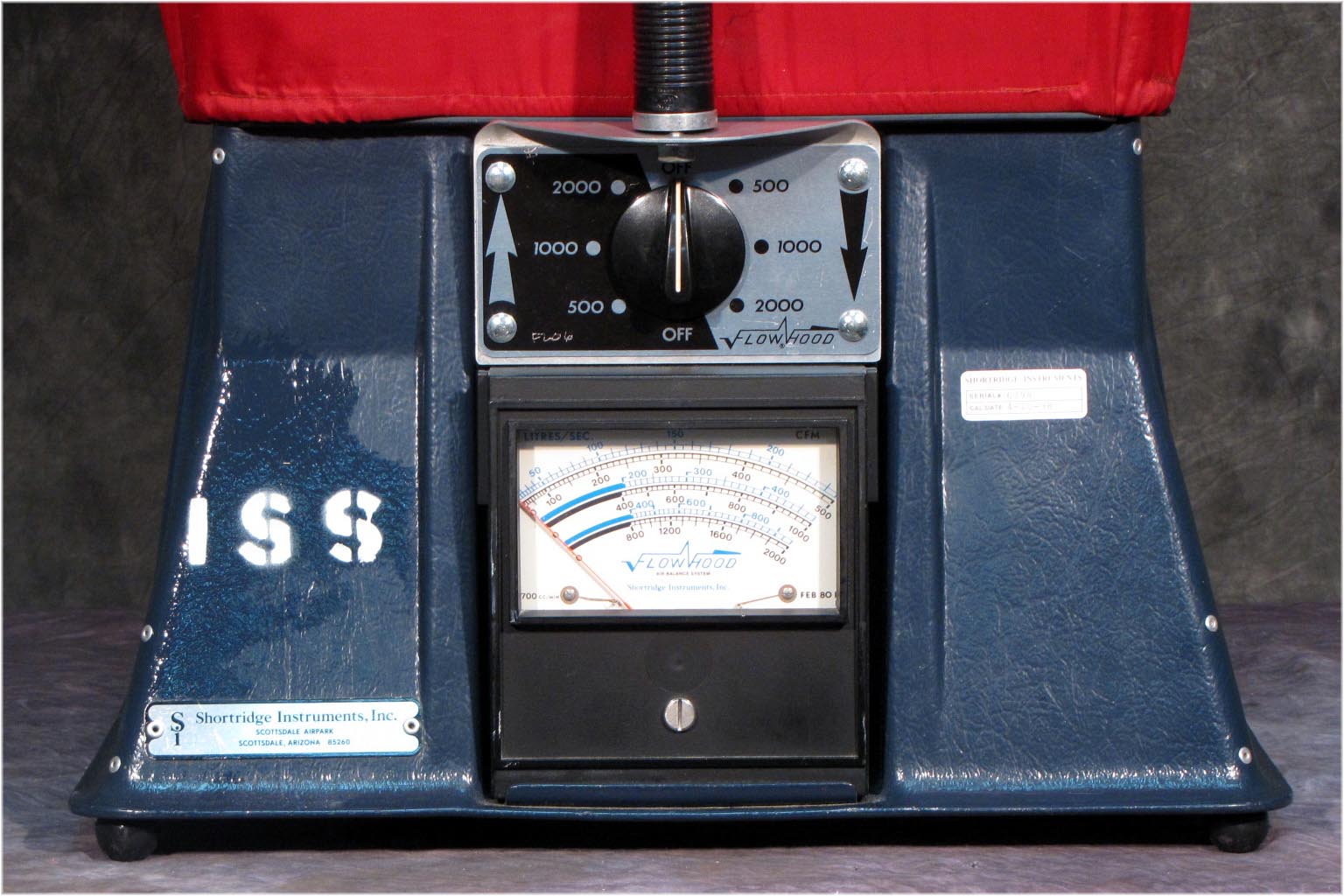 Shortridge Instruments CFM83 FlowHood Air Balance System with Storage