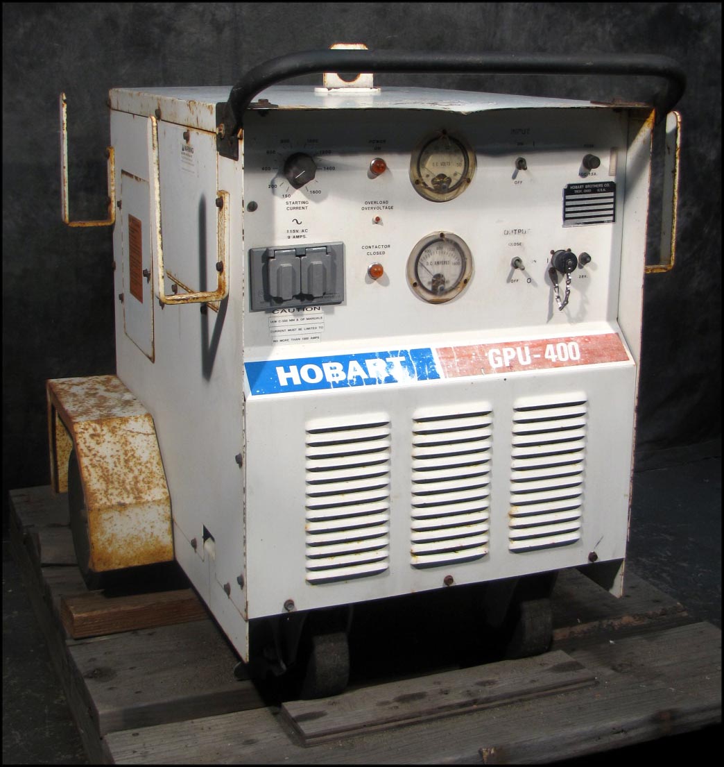 HOBART GPU400 AVIATION GROUND POWER UNIT 28.5V/400A eBay