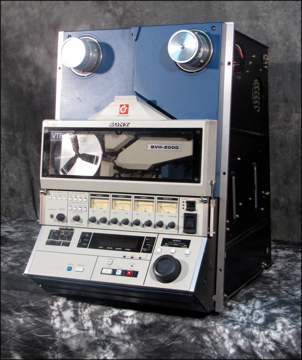 Sony BVH2000 ReeltoReel 1" VTR Video Tape Recorder eBay