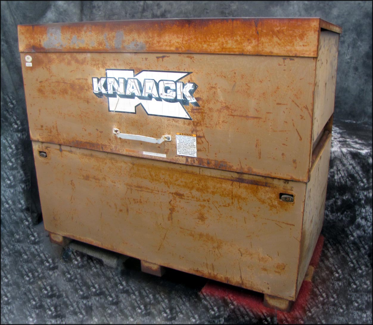 Knaack StorageMaster 89 Tool Storage Jobsite Contractor Piano Box 46 x
