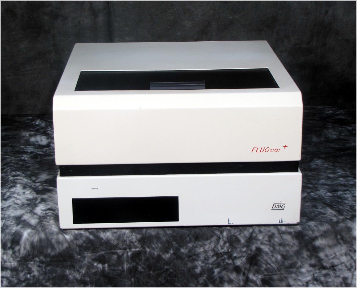BMG Fluostar Fluorescence MicroPlate Micro Plate Reader with RS232 eBay