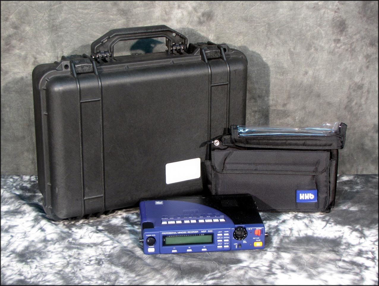 * HHB PORTADISC MDP500 PORTABLE MINIDISC RECORDER eBay