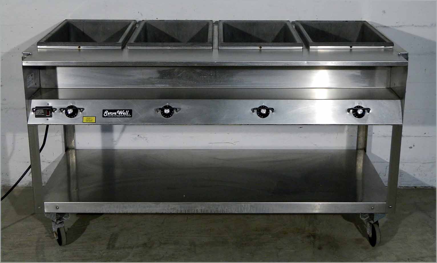 VOLLRATH ServeWell STEAM TABLE / 120 VOLTS AC eBay