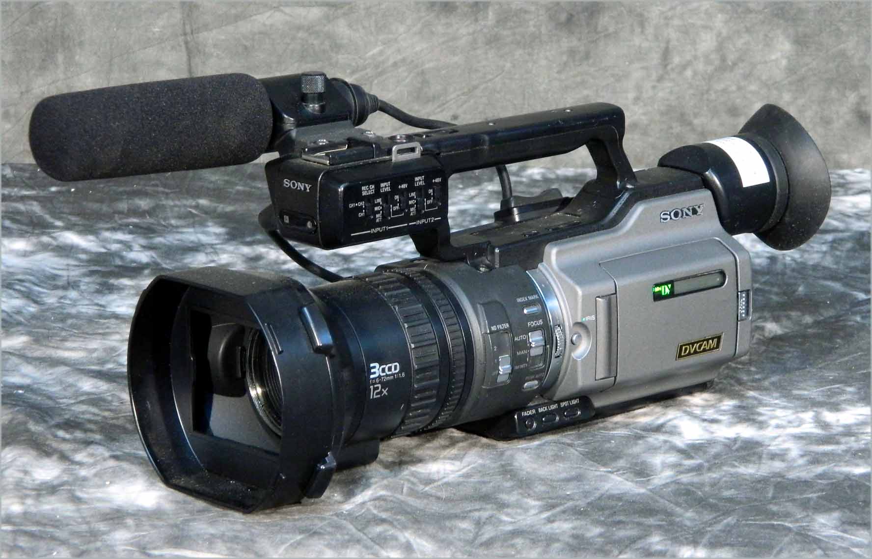 SONY DSRPD170 MINIDV CAMERA W/ WIDE LENS/BAT/CHRGER eBay